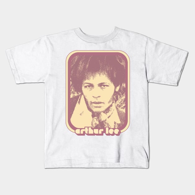 Arthur Lee  /// Retro 60s Style Fan Art Design Kids T-Shirt by DankFutura